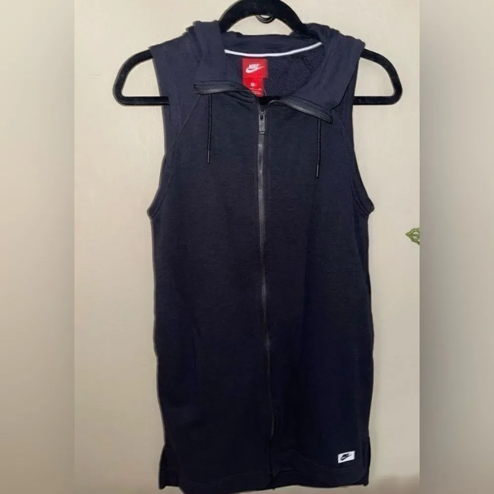 Women's NIKE Black Zip Up Dress Women's NIKE Black Zip Up Dress